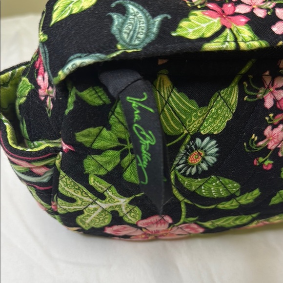 Vera Bradley Hobo Shoulder Bag – Floral Quilted Cotton w/ Side Bow (Hope Garden) - Picture 2 of 13